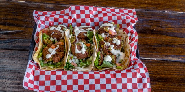 One Falafel Taco