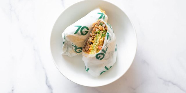 Wonder Woman Burrito