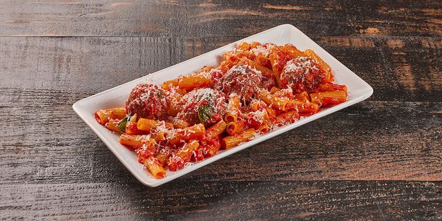 Rigatoni Con Le Polpette