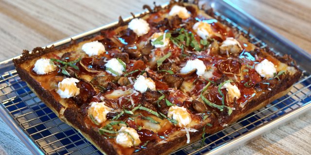 Small Detroit Rob City Pizza