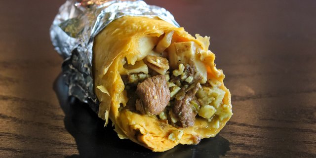 The Mile High Breakfast Burrito