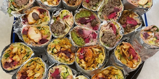 Mixed Wrap Tray