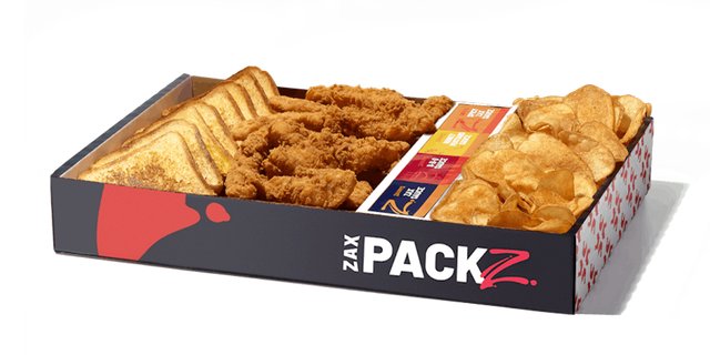 Chicken Fingerz™ & Tater Chips Zax Packz