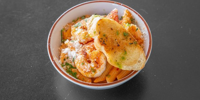 Shrimp Penne Diavolo