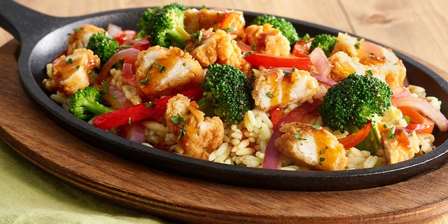 Hibachi Fried Chicken Platter