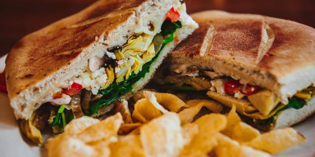 Spinach & Artichoke Sandwich