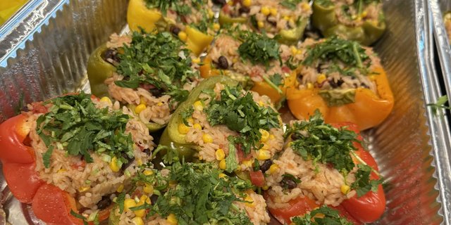 Vegan Stuffed Bell Peppers