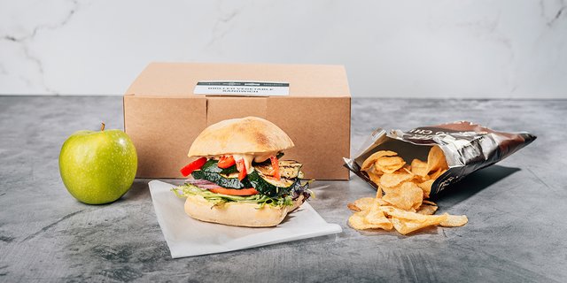 Grilled Vegetable Sandwich Box Lunch