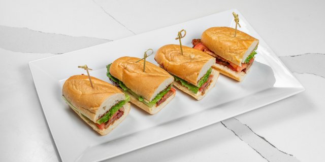 Chicken & Bacon Panini Sandwich Platter