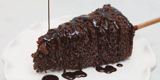 Triple Chocolate Cheesecake on a Stick