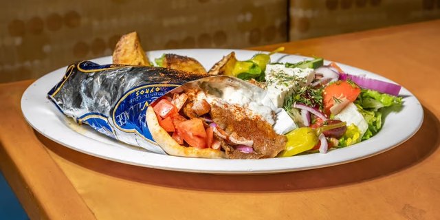 Traditional Gyro Wrap