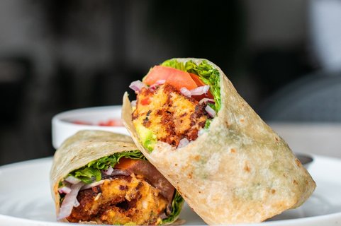 Crab Cake Wrap