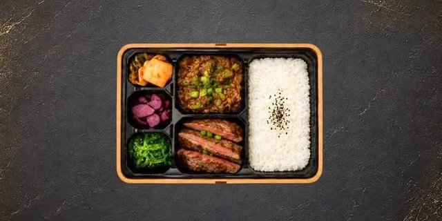 Gyu & A5 Wagyu Steak Bento
