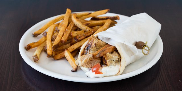 Chicken Gyro Sandwich