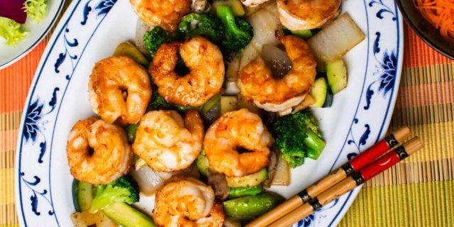 Individual Shrimp w/ Mixed Vegetables & Rice Boxed Lunch