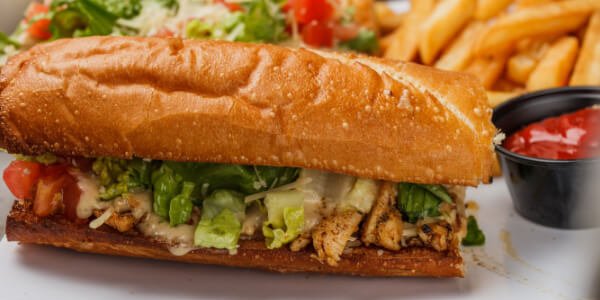 Grilled Chicken Caesar Sandwich