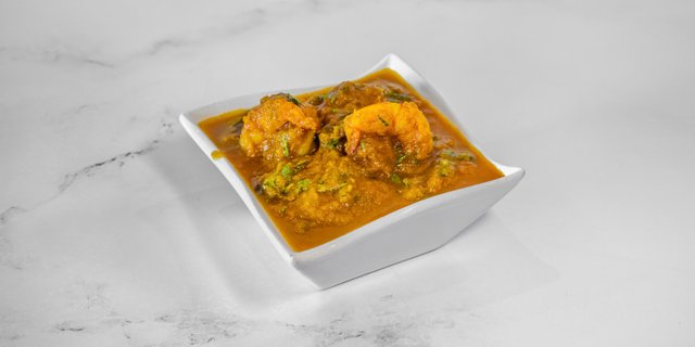 Shrimp Curry w/ Rice