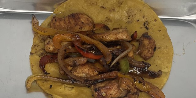 Chicken Fajita Taco