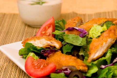 Crispy Chicken Salad