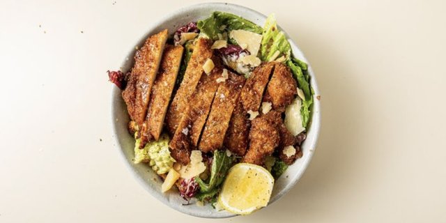 The Best Chicken Caesar Salad Tray