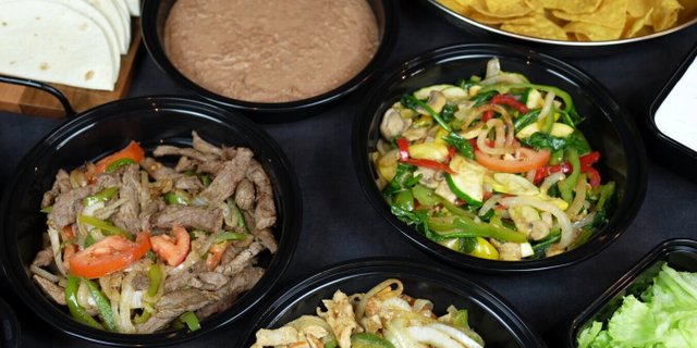 Vegetarian Taco Bar