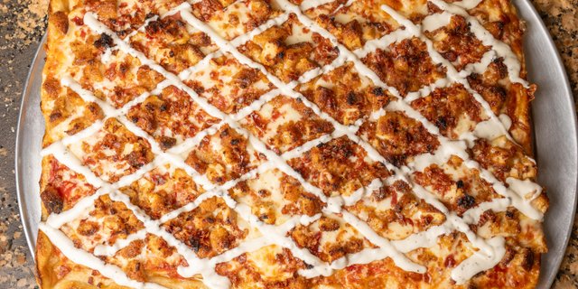 Chicken Bacon Ranch Pizza