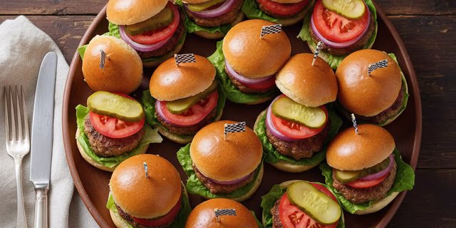 Bliss Burger Sliders (18)