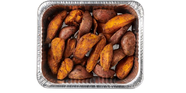 Roasted Sweet Potato Wedges
