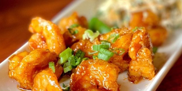 Ancho-Honey-Glazed Shrimp