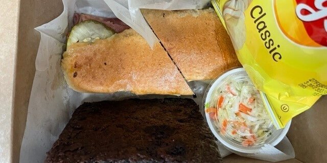 Irish-Cuban Sandwich Boxed Lunch