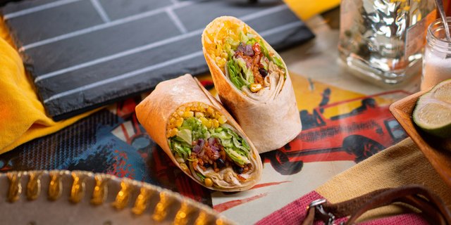 Veggie Burrito Boxed Lunch