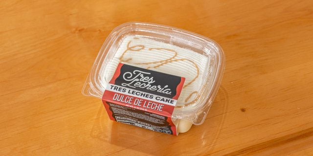 Dulce de Leche Tres Leches Cake Slice