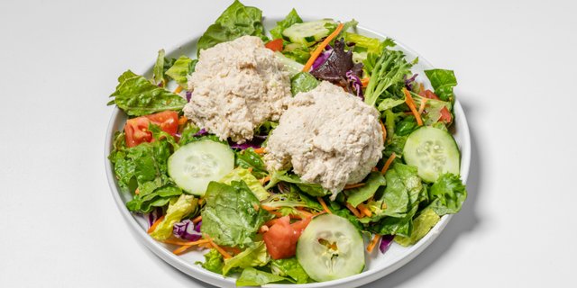 Garden Salad w/ Chicken Salad