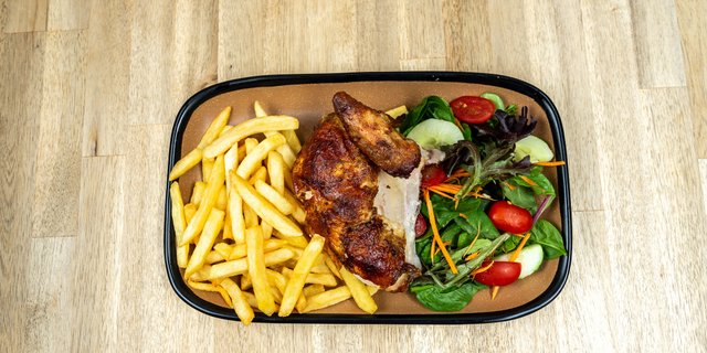 Quarter Chicken Combo Meal