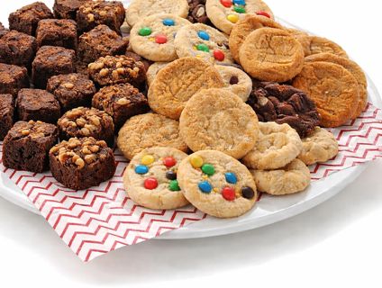 72 Brownie Bites & 168 Nibblers Party Tray