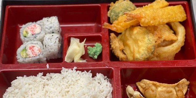 Shrimp & Veggie Tempura Bento