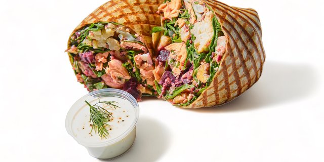 Scrumptious Salmon Wrap