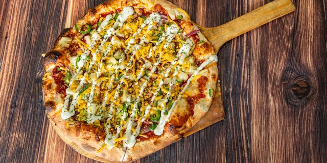 Gluten-Free Veggie Hawaiian Pizza