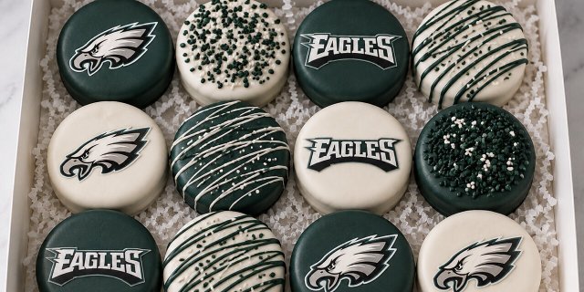 Eagles Chocolate Covered Oreos