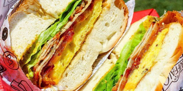 B's Knees Breakfast Sandwich