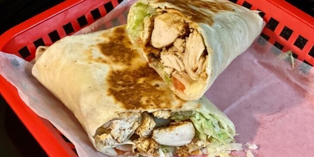 Crispy Sesame Chicken Wrap Platter