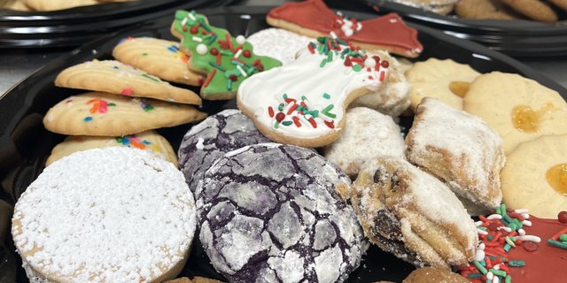 Christmas Cookies Platter
