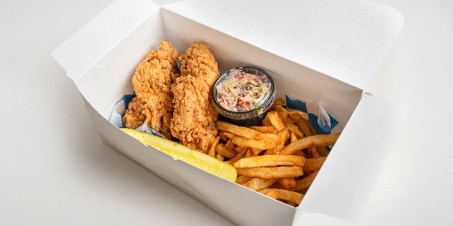 Double Dipped Chicken Tender Boxed Lunch (2pc)