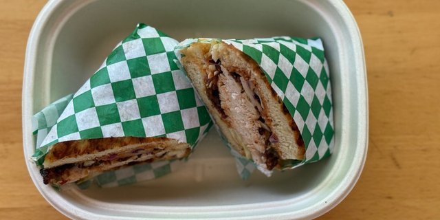 BBQ Chicken Panini