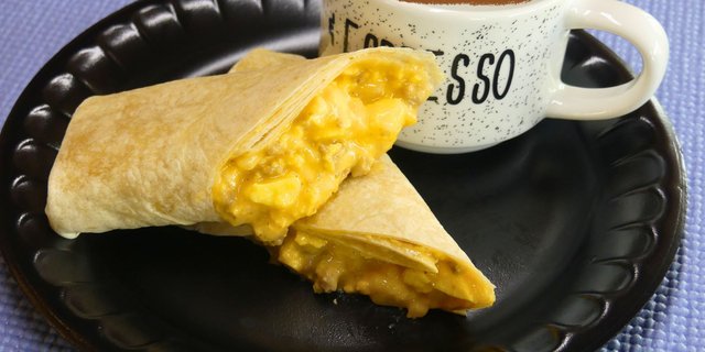 Turkey Sausage Scramble Breakfast Burrito Tray