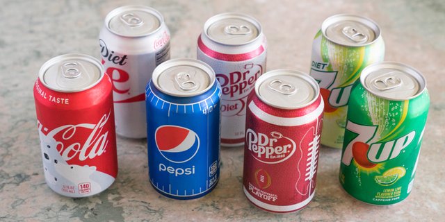 Assorted Individual Sodas
