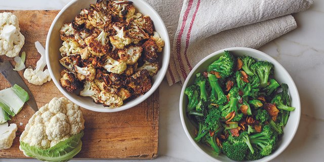 Broccoli & Roasted Garlic Salad