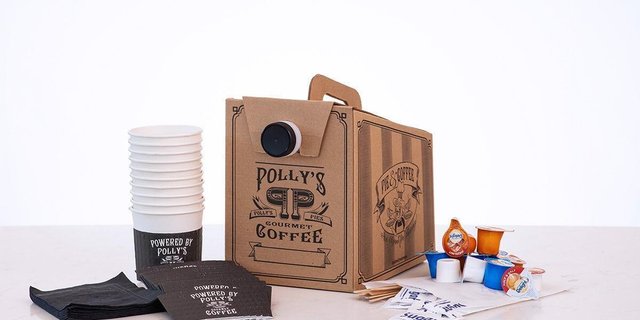 Polly's Gourmet Coffee Tote