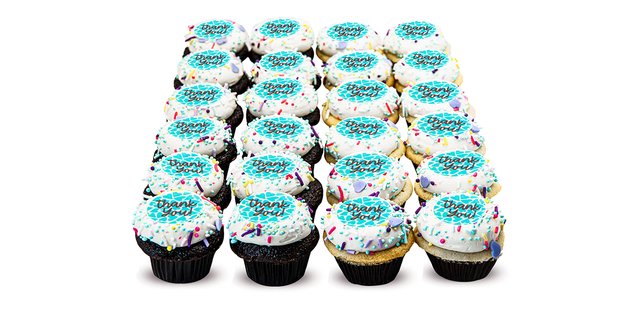 Sweet Greetings Thank You Mini Cupcakes
