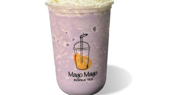 Taro Smoothie w/ Whipped Cream